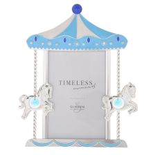 Baby Boy Carousel Frame 4X6