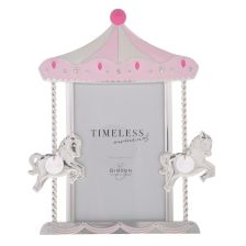 Baby Girl Carousel Frame 4X6