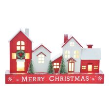 Merry Xmas Village Led Scene