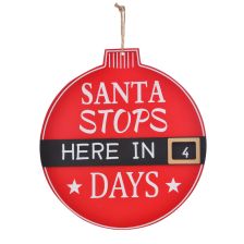 Xmas Santa Stop Here Countdown