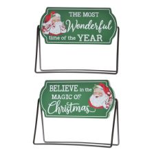 Xmas Two Sided Flip Stand