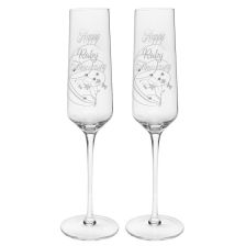 Ruby Anniversary Flutes S/2