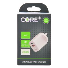 Core+ Dual W/Chg 30W Pd Rrp$35