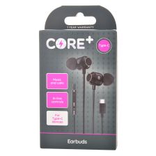 Core+ Earbd Type-C 1.2M Rrp$30