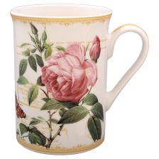 Redoute Rose Mug