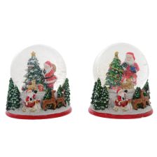 Xmas Santa Waterball 100Mm (2)